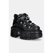 New Rock ITALI NEGRO, CHAROL, TANK NEGRO superge ženske usnjene