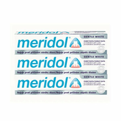 Meridol Zobna pasta z belilnim učinkom (Gentle White) tripack 3x75 ml