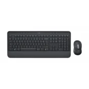 Logitech Signature MK650 Combo For Business tipkovnica Miš priložen Office Bluetooth AZERTY Belgijski Grafit