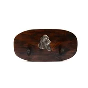 shumee Basset Hound II - obešalnik za dodatke, obešalnik za medalje s psom, kaveljčki za ključe znamke Art-Dog