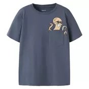 Name It majica KR 13254309 NMMFIKZ SS 13254309 F modra 116
