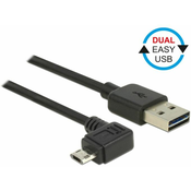 Delock Kabel USB A-B mikro kotni EASY 5m obojestranski 85562