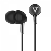 V7 HA200 naglavne slušalice i slušalice s ugradenim mikrofonom Žicano U uhu Glazba Crno