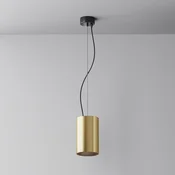 Maytoni LED viseča svetilka Efir, zlata mat, O 10,5cm, 33W, 38° - Dnevna soba/jedilnica - Sodobni - zlata mat, črna - Aluminij
