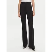 PINKO Hlače iz tkanine 104690 A213 Z99 Črna Regular Fit