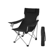 Songmics Kampajaltool 81x70x91 cm Must