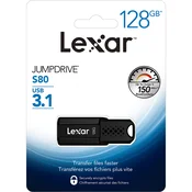 LEXAR memorija USB JumpDrive S80 128GB (USB 3.1)
