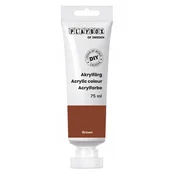 PLAYBOX AKRILNA BARVA ZA NAREDITEV RJAVE barve v tubi 75 ml (ukinjena proizvodnja)