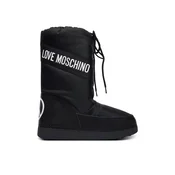 LOVE MOSCHINO Škornji za sneg JA24032G0PISA000 Črna