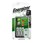 Energizer Polnilnik za baterije MAXI + POWER PLUS AA, 4 kos (2000 mAh)