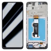 MOTOROLA Originalni zaslon Motorola Moto E40/E30 - LCD steklo na dotik (z okvirjem), (21208378)