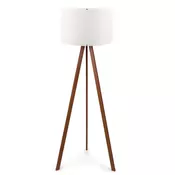 Opviq Podna lampa white brown
