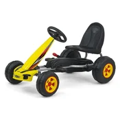 MILLY MALLY Gokart na pedale Viper Yellow