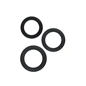 Renegade Diversity Rings Black – 3 penis prstena