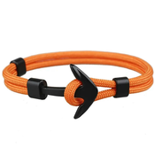 Zapestnica Rope Anchor-Oranžna KP33444