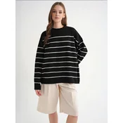 MixRay Pulover Pullover črna