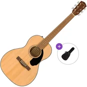 Fender CP-60S Parlor WN Basic SET Natural Akusticna gitara