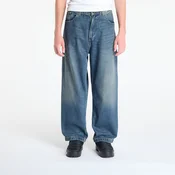 Hlače Carhartt WIP Brandon Pant Blue Worn Used Wash XXL
