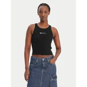 Karl Lagerfeld Jeans Top B1W18024 Črna Slim Fit