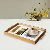 Aberto Design Poslužavnik TPEA9837 50 x 29 x 3.5 cm, Šareni
