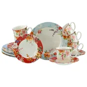Creatable Kavni Servis Crimson Bunt, 18-Delni