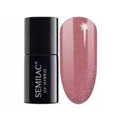 Semilac hibridni lak za nohte, št. 321 Shimmer Dust Caramel 7 ml