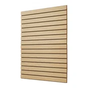 VEVOR Stenski panel s letvicami 1220x1220x18 mm Burlywood