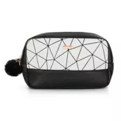Oxybag crno-bijela torbica za kozmetiku Emily 9-26522