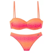 BUFFALO Bikini mandarina/temno roza