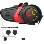 Super LX3 Bluetooth prostoročno telefoniranje za čelado, slušalke za motorno kolo