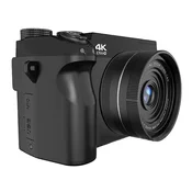 INF Vstopni nivo digitalni fotoaparat z dvojno kamero 75MP in 4K snemanjem Black, (5000071120)