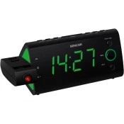 SENCOR radio s budilnicom SRC 330 ZELENI