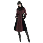 Ženska jakna DEVIL FASHION - Črna in rdeča - CT20502