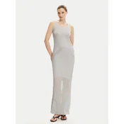 PINKO Pletena obleka Nelson 105146 A2LO Siva Regular Fit
