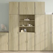 Visoka omara sonoma hrast 80x42,5x249 cm inženirski les