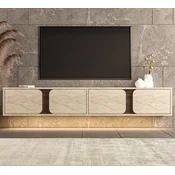 HANAH HOME TV polica Helen Travertine Walnut
