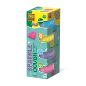 SES Plastelin za dobro počutje - Sparkle(4x90g)