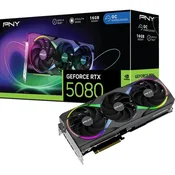 RTX 5080 16 GB GDDR7 OC z 3 ventilatorji