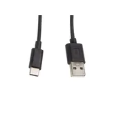 Lanberg Lanberg USB 2.0 kabel, USB-C v USB-A, 1m, črn