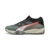PUMA Eliminate NITRO?c SQD 4 Handball Shoes Unisex, Shoes, Eucalyptus/Black/Glowing Red, 43