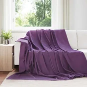Vidaxl Obloge 24 pcs Vijolična 240 x 220 cm Flis