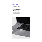 DiYiGongFang Zaštitna folija za oslonac za dlanove za Apple MacBook Air 15.3 M2/M3/M4, Siva