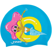 Silikonska kapa za plivanje Finis - Sirena, s ružičastom kosom