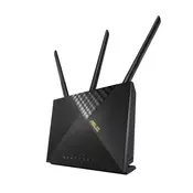 ASUS 4G-AX56 wireless router Gigabit Ethernet Dual-band (2.4 GHz/5 GHz) Black