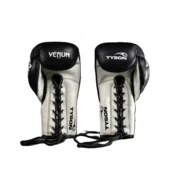 Venum Rukavice za boks sa pertlama Giant 2.0 Mike Tyson Pro, Crno-bele