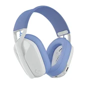 Logitech Lightspeed G435 Bežicne slušalice, 40 W, Bele