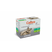 Calibra Sterilised Multipack, mokra hrana za macke, 12 x 100 g