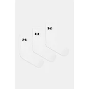 Under Armour carape Performance Cotton crew, 3 para, bele