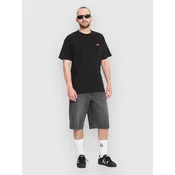 Volcom Chillow Denim 24 Kratke hlace crne grey