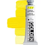 Golden Artist Colors Heavy Body Akrilna barva Cadmium Yellow Medium 59 ml 1 kos